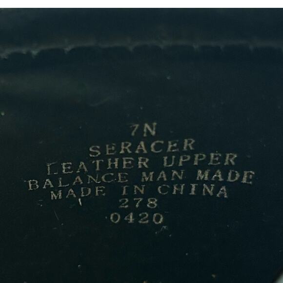 Easy Spirit Racer Loafers Black Croc Embossed Leather Loafer NEW Size 7 NARROW - Picture 8 of 9